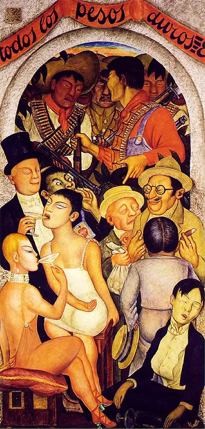 Night of the Rich Diego Rivera